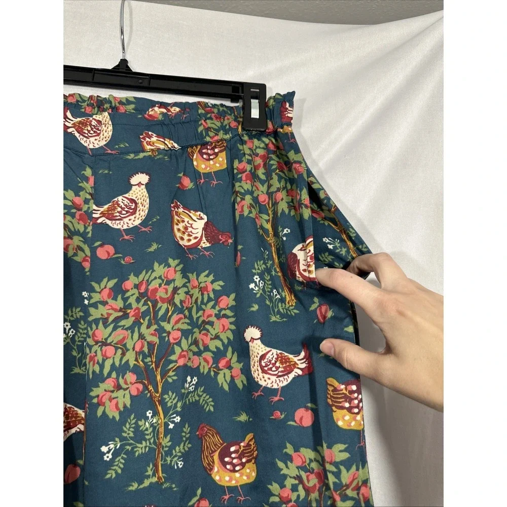 NWT $198 Printfresh [ Small Tall ] Eco Satin‎ Wildest Dreams Set Hen House T2164